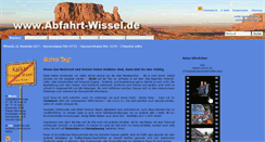 Desktop Screenshot of abfahrt-wissel.de